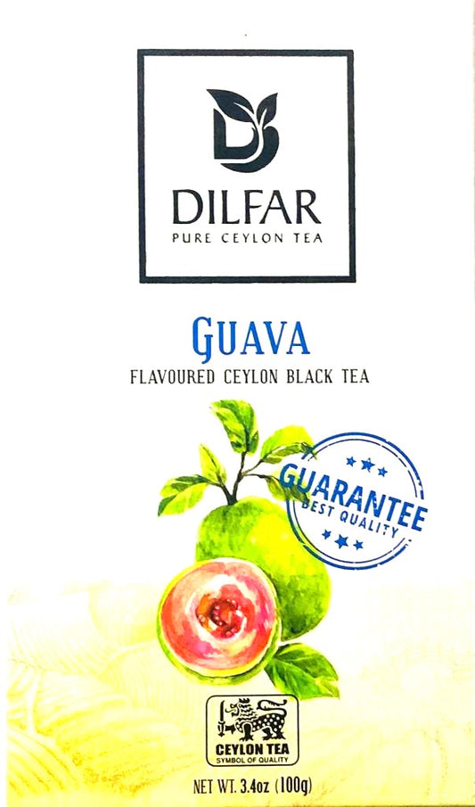 GUAVA FLAVOURED CEYLON GREEN TEA