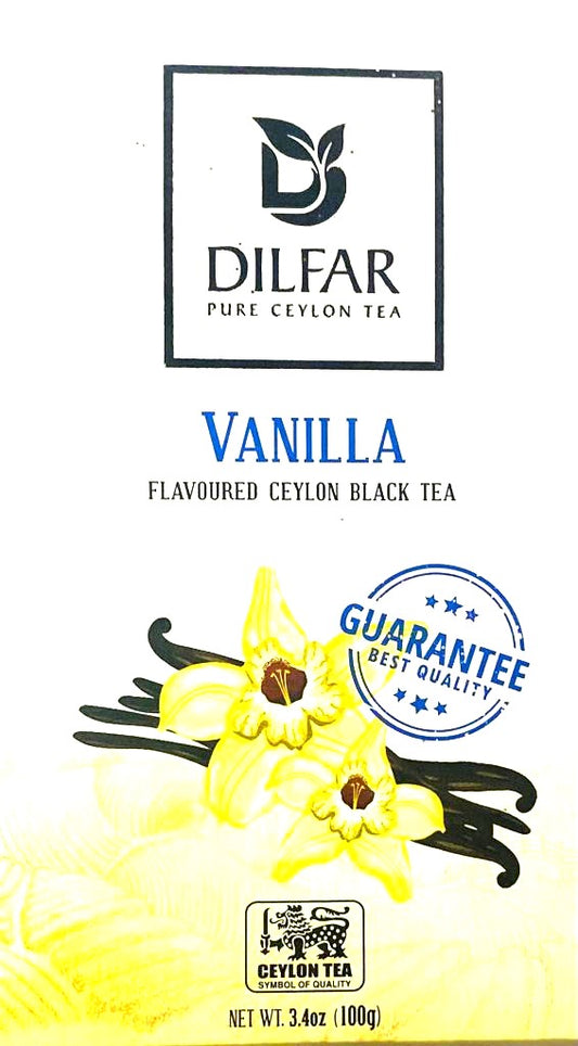 VANILLA FLAVOURED CEYLON BLACK TEA
